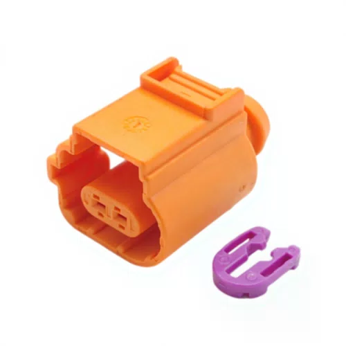 Waterproof Copper ABS Wire Harness IP66 Automobile Water Temperature Sensor Plug for 2-Pin Female 6X0973802C